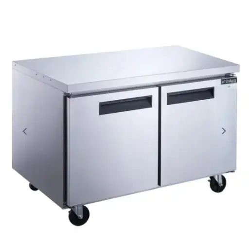 [DUC48F] DUKERS 2-Door Undercounter Freezer