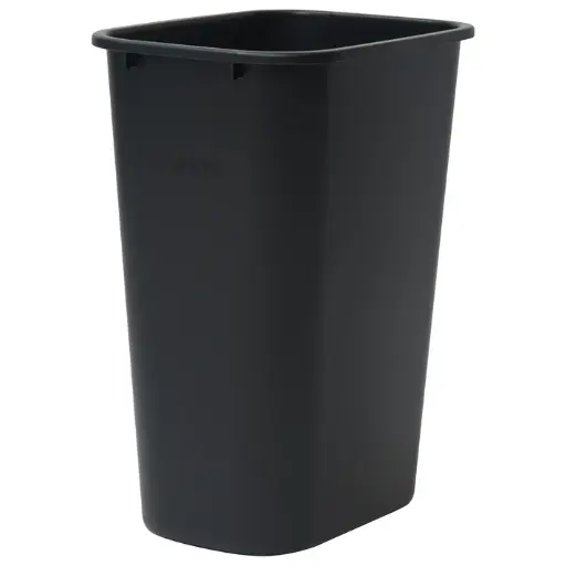 [PWR-41K-SV1] Waste Baskets - 41 Quart / black
