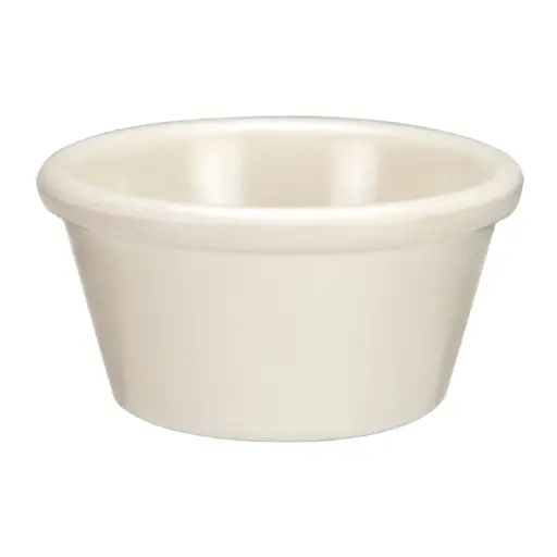 [RP-1B-SV1] Melamine Ramekin, Plain -  1-1/2 oz / Bone
