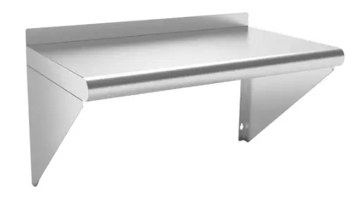 [WS18X96-SV1] L&J Stainless Steel Wall Shelf / 18" x 96"