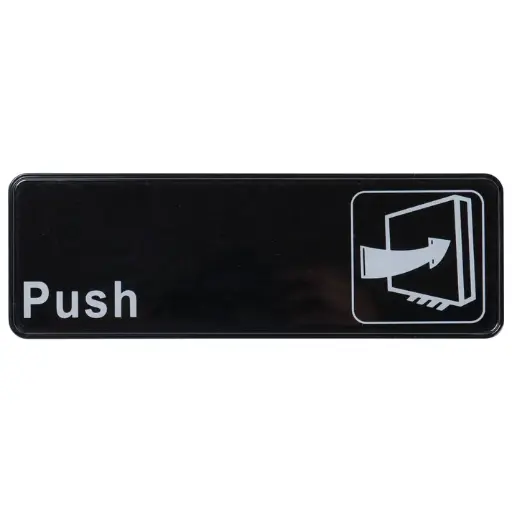 Information Signs 3"x 9" / EXIT