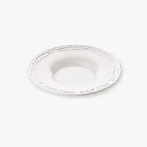 [653-W] Termostar Orchid Tea Plate 