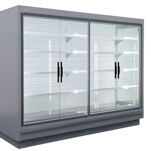 Frameless Heated Glass Doors