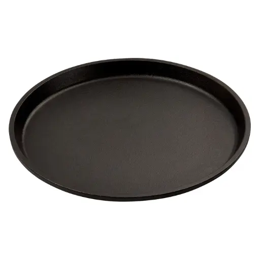 [CASG-9R]  FireIron Pre-Seasoned Cast Iron Serving Griddle, 9-1/4" Dia