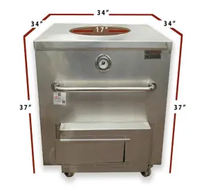 [CH-04] Commercial Tandoor Oven 34″ x 34″ CH04 